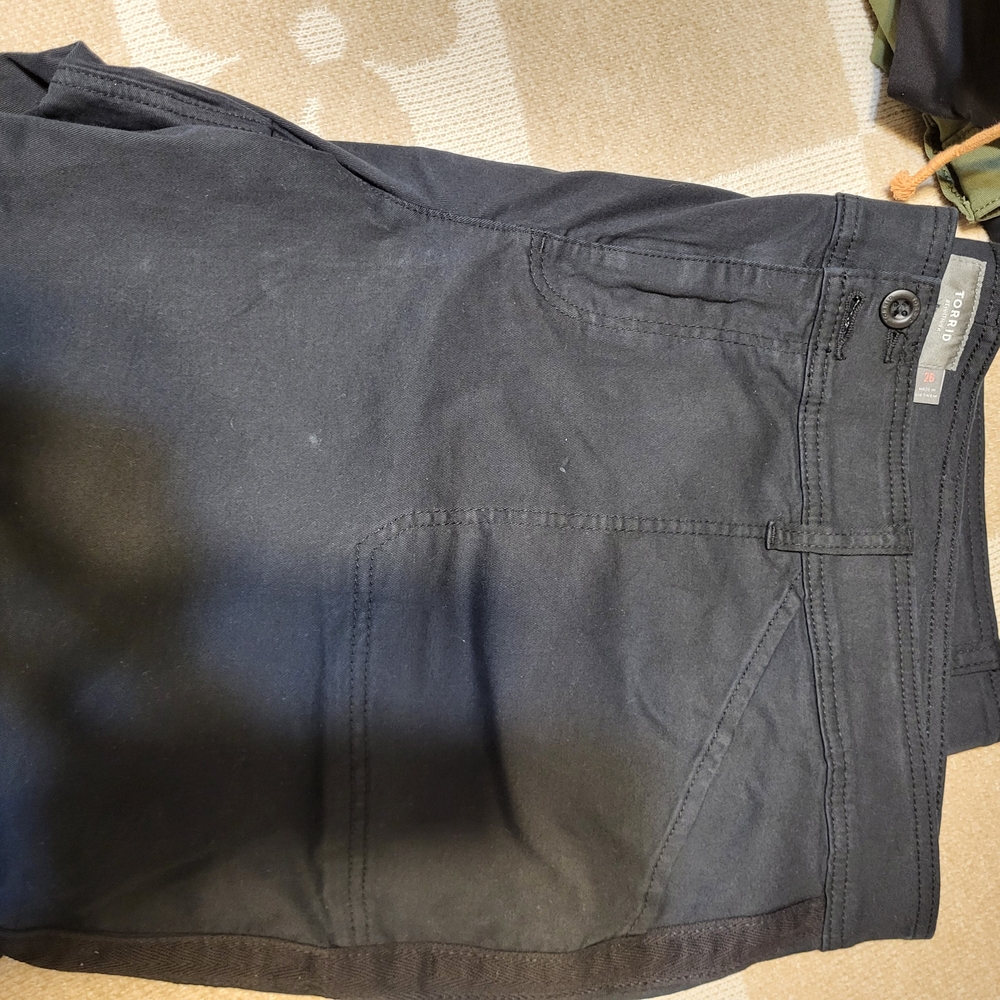 Torrid Black Women's Cargo Shorts